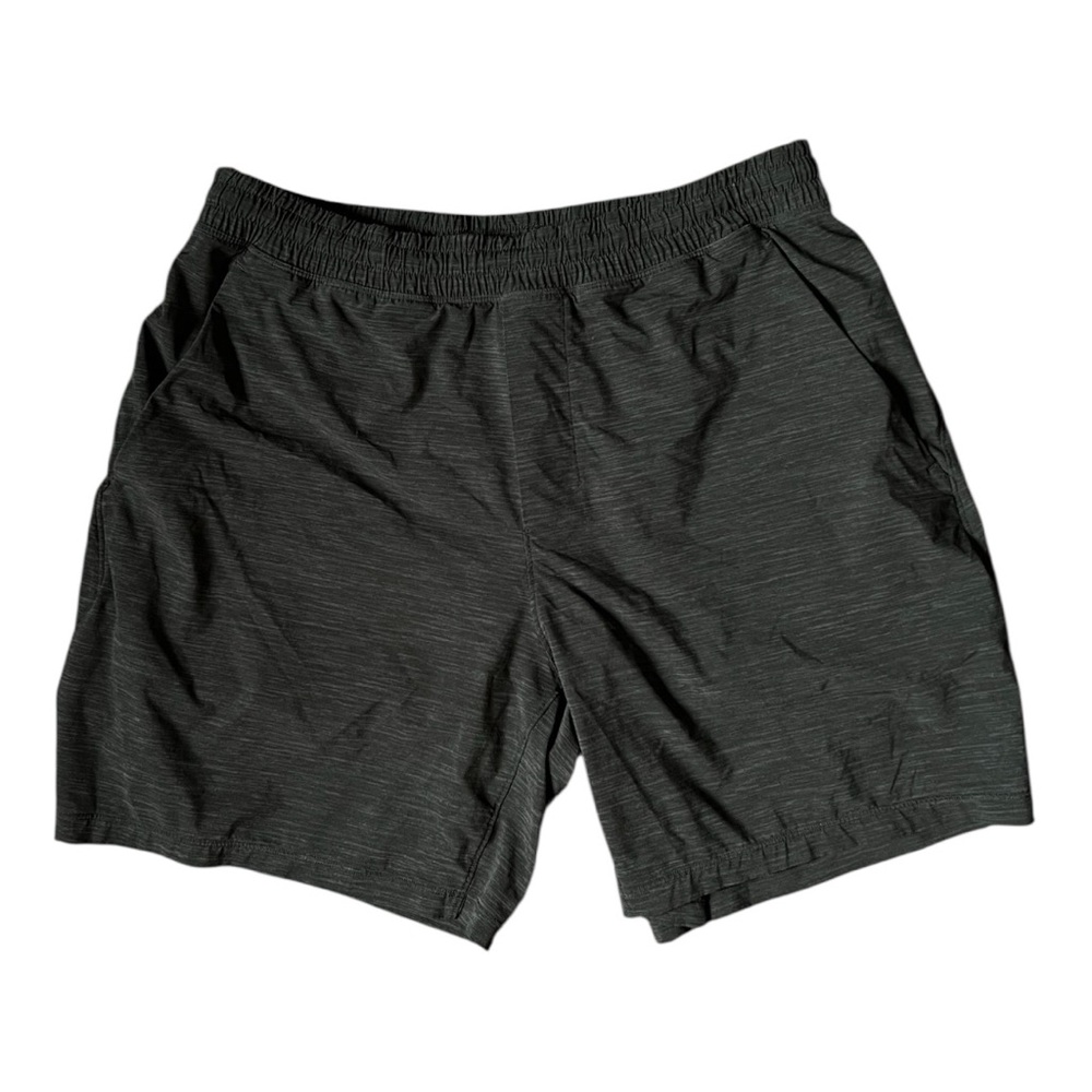 Lululemon Men's Pacebreaker Black Shorts Lined 6.5” inseam Large